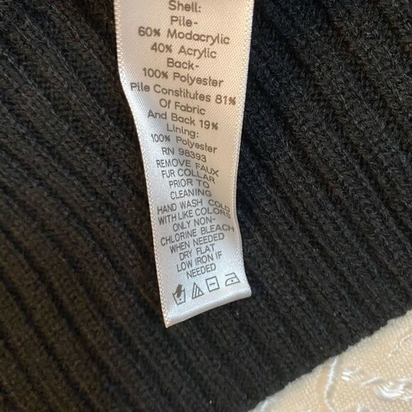 šDennis By DennisābassoĀ knitāāfurāāsweaterāsizeā:Small - Picture 6 of 6